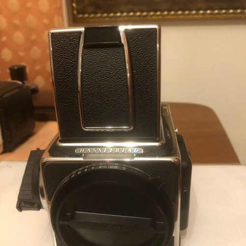 Hasselblad 203 FE new with two unused backs