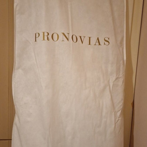 Pronovias Barcelona wedding dress size 42 like new, strapless princess
