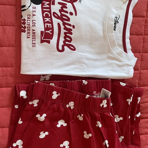 Disney Mickey Primark pajamas set size L plus size new, cotton