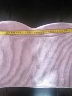 Strapless Lilac Top H&M like new, size L