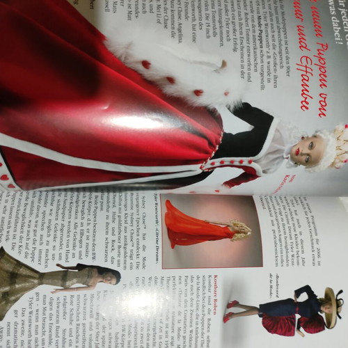 Dollami magazine with artistic dolls, German