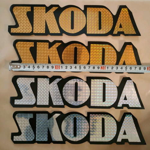 Skoda Vintage Stickers '80 New