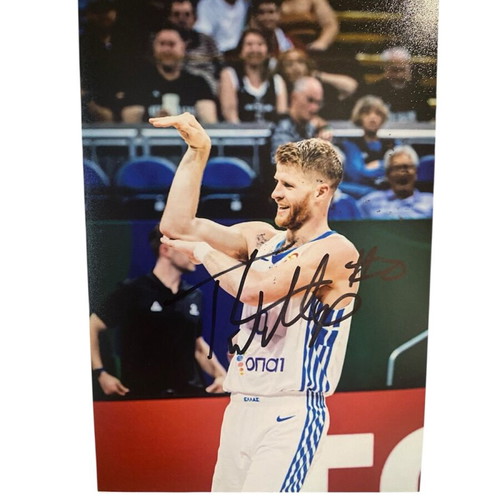 Signed photograph of Thomas Walkup new