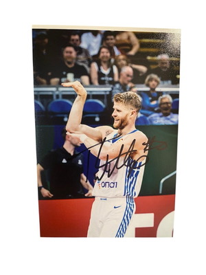 Signed photograph of Thomas Walkup new