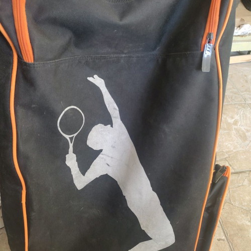 Boris Becker tennis racquet bag used