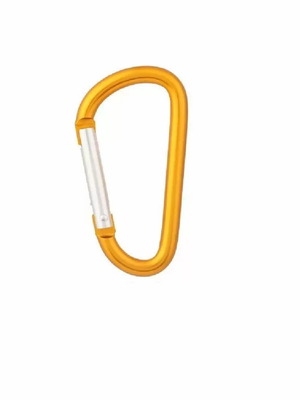 Μπρελόκ γάντζος carabiner 5,5cm καινούργιο, χρυσαφί