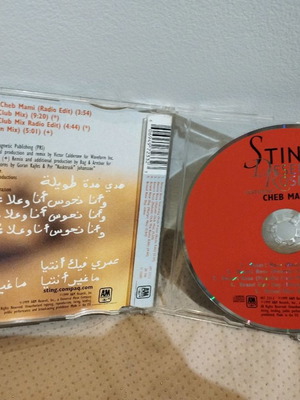Sting Featuring Cheb Mami Desert Rose CD μεταχειρισμένο, rock