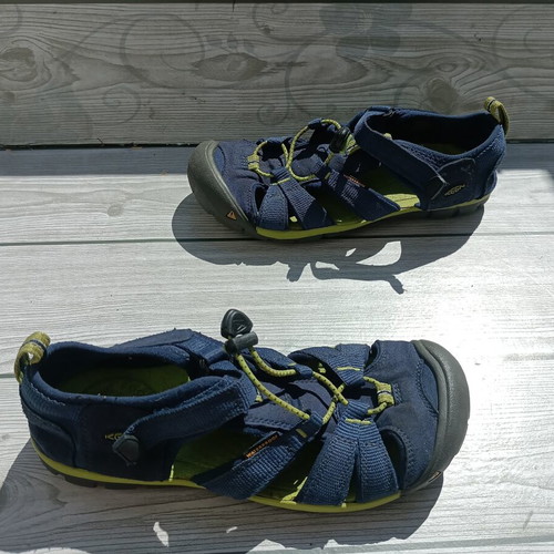 Keen washable unisex sandals used, size 36, blue