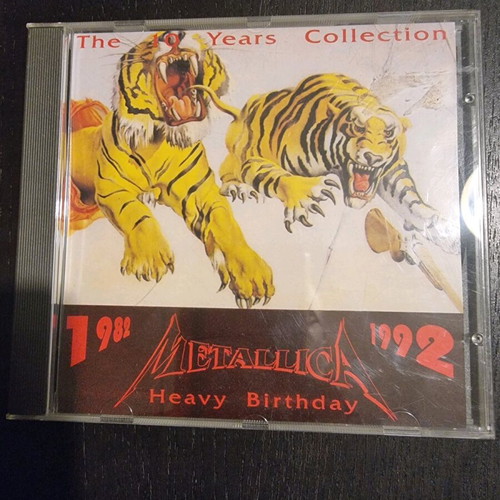 Metallica Heavy Birthday CD used, metal live collection 1984-1992