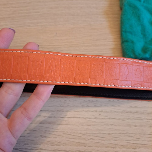 Tous women's belt orange 95cm like new