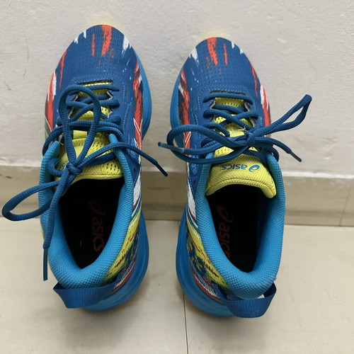 Asics Gel-Noosa Tri 13 GS athletic shoes, blue, size 39