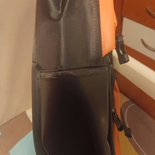 Naruto Konoha backpack like new with multiple compartments
