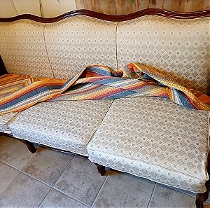 Καναπές τριθέσιος vintage