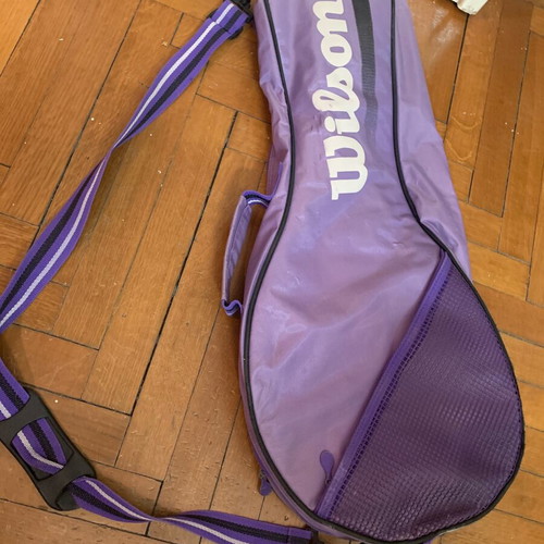 Wilson tennis rackets set with cases and bag used