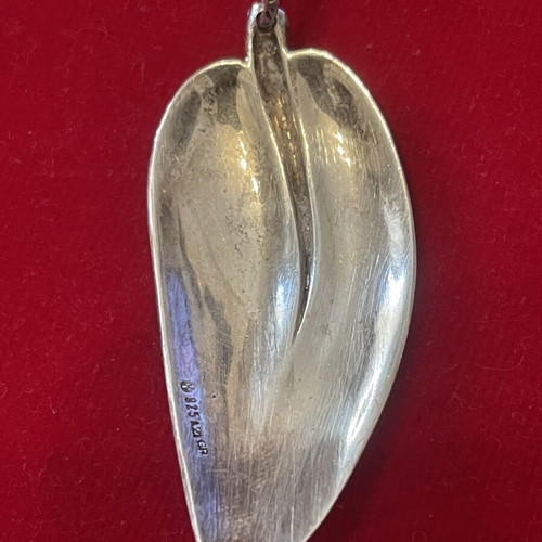 LALAOUNIS 925 silver pendant leaf design