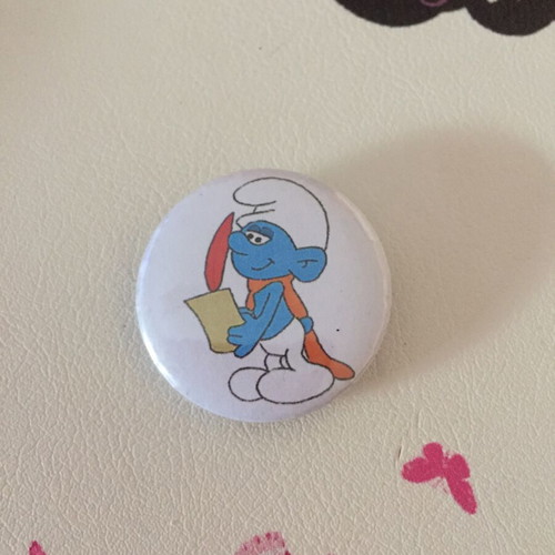 Smurf pin new