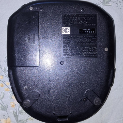 Sony Discman D-151 Portable CD Player with Digital Mega Bass