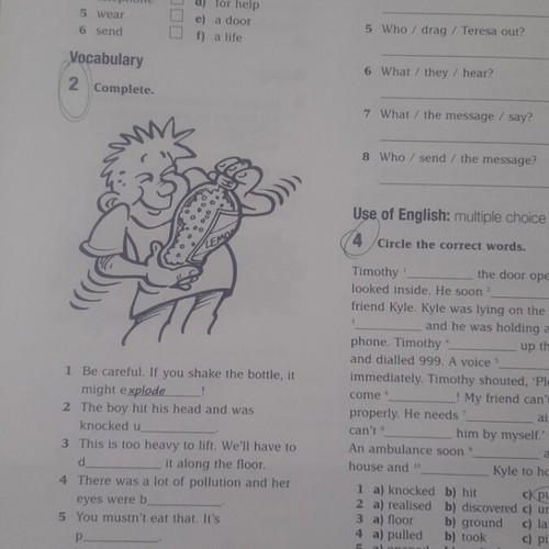 In Touch Workbook 2 like new, English language learning book