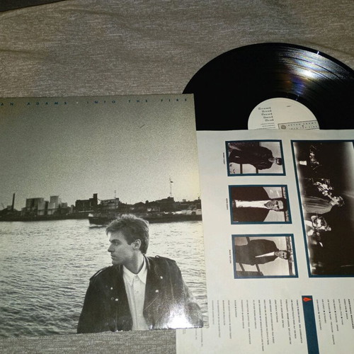 Bryan Adams Into The Fire LP Album like new, rock