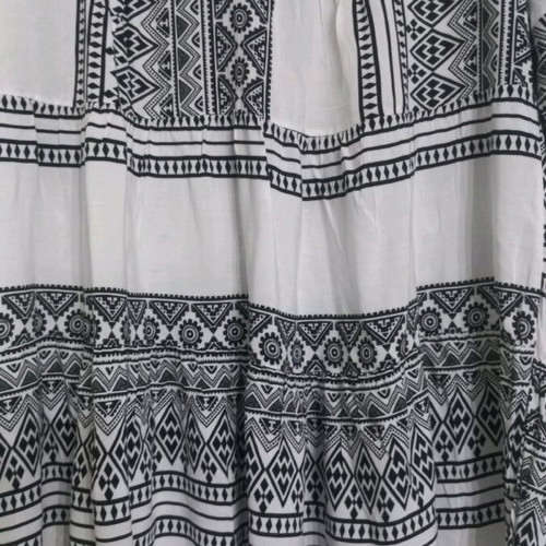 Women's dress like new, black and white, one size