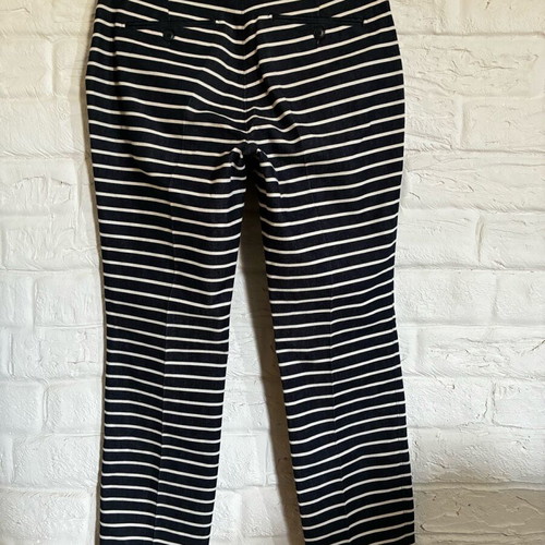 Max Mara Weekend straight trousers like new, white and blue