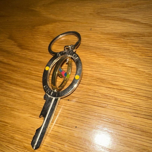 Key-shaped keychain Greece- Crete like new