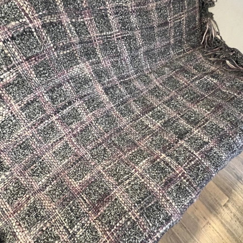 Zara HOME throw like new with beautiful color combinations