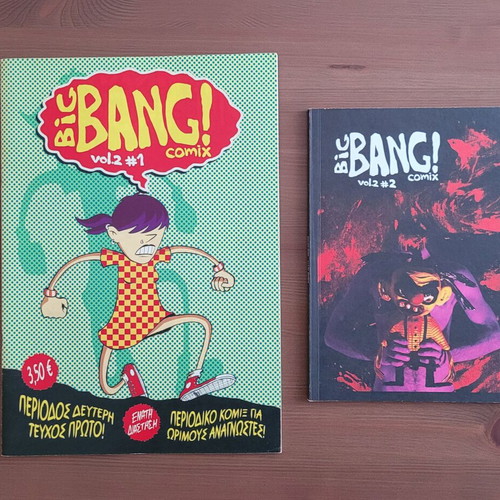 Big Bang Comix Vol.2 #1 & #2 like new