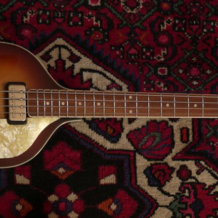 Höfner Violin Bass HCT-500/1-SB upgraded, like new