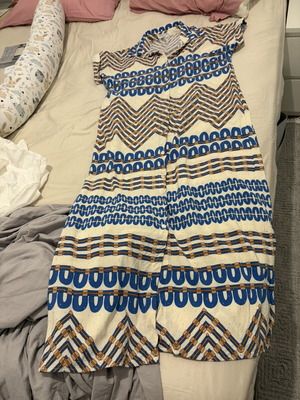 Maxi dress glow fashion like new, size M 38 10
