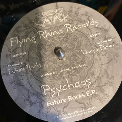 Goa trance psychaos vinyl record used, electronic