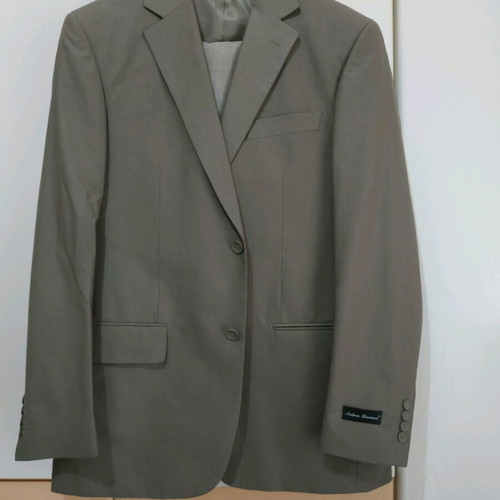 Men's suit used, beige, XL, Marco Belluci made in Italy