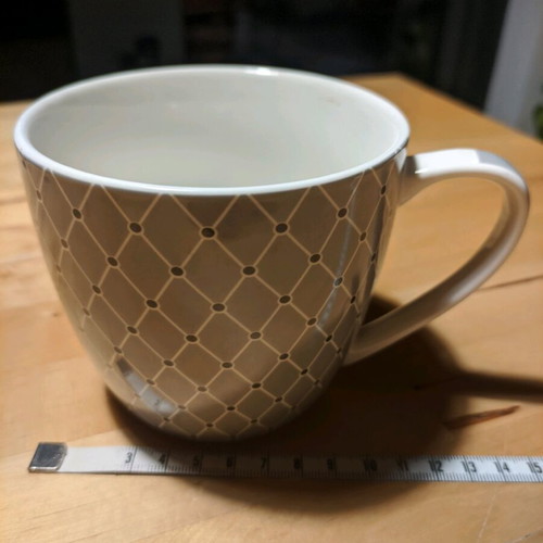 Chocolate mug large used