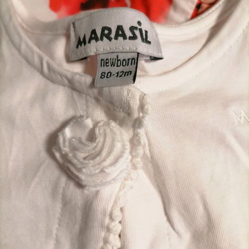 Marasil baby floral dress 80cm like new