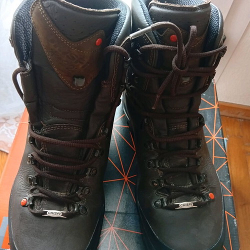 Crispi Kanada Evo GTX boots like new, brown, size 44