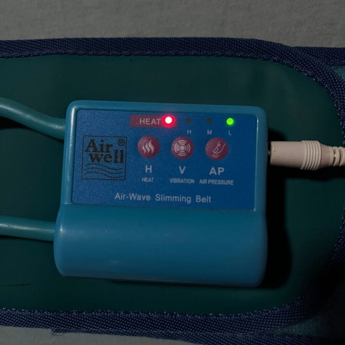 Air Well Massage and Electro Stimulation Belt like new with power supply