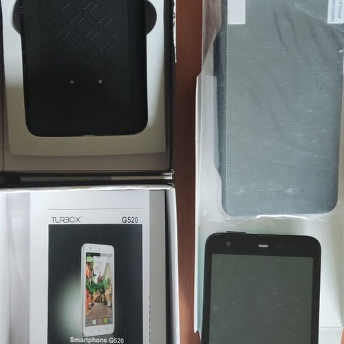 Turbox G520 mobile phone like new with accessories