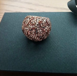 Δαχτυλίδι Jools επιχρυσωμένο ασήμι 925 με πέτρες σε άριστη κατάσταση
