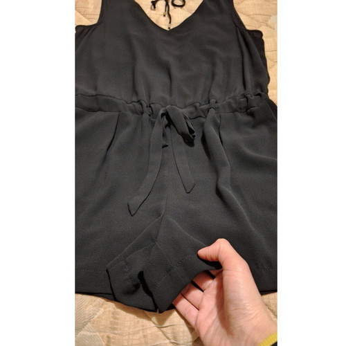 Zara one-piece shorts like new, black, size S