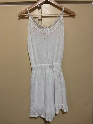 Toi Moi white one-piece shorts like new, size S