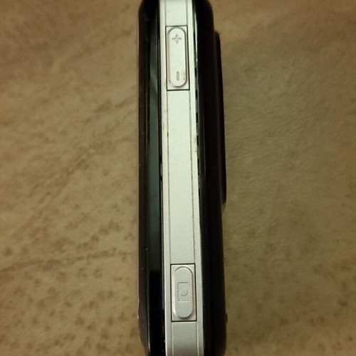 Nokia mobile phone used, silver, camera up to 7.9 MPixel