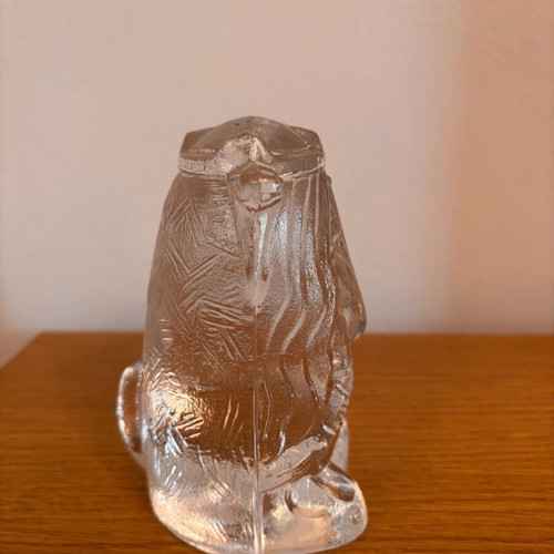 Lindshammar crystal troll sculpture like new