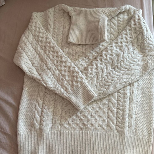 Oysho turtleneck sweater beige, size XS, new