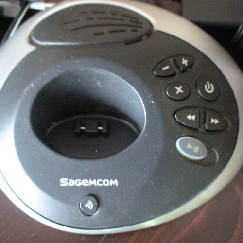 Sagemcom phone bases used, wireless, silver