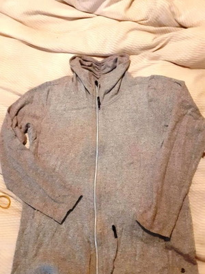 Cecil women's knitted cardigan grey melange like new, size M