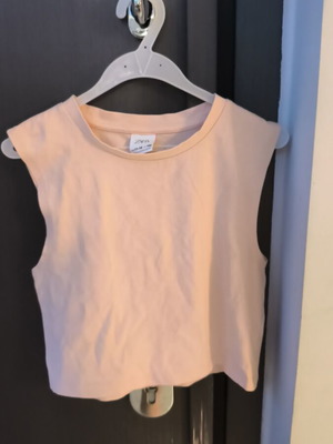 Sleeveless top for girls 11-12 years Zara beige like new