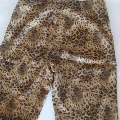 BSB Large pants used with animal print and side zipper
