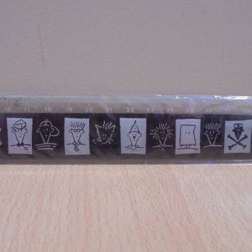 Fido Dido old school promotional ruler 30 cm from 1985 new