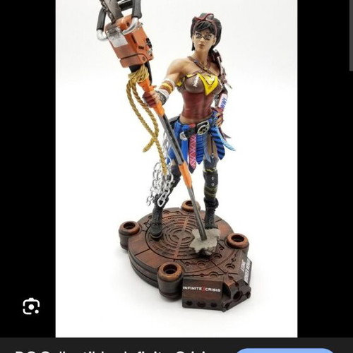 DC Collectibles Atomic Wonder Woman Infinite Crisis Statue like new