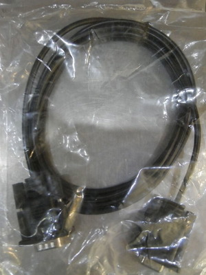 Cable Serial 9 Pin M-F Black Vintage for Retro PC Like New